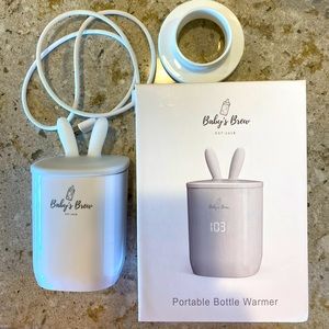 Baby brew portable bottle warmer with adapter